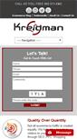 Mobile Screenshot of kreidman.com