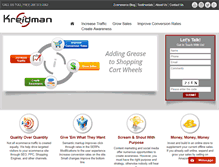 Tablet Screenshot of kreidman.com